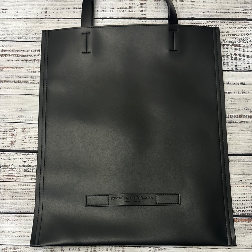 Narciso Rodriguez Parfums Black tote NWOT - Picture 3 of 9